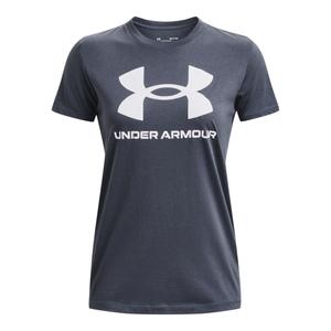 1356305-044-t-shirt-femme-under-armour-sportstyle-graphic-gris-fonce-blanc