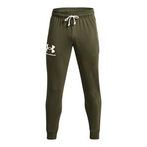 1361642-390-jogging-under-armour-rival-terry-vert-marine-blanc