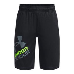 1361817-007-short-enfant-under-armour-prototype-2-0-logo-noir-lime-surge