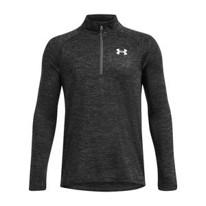 1363286-026-haut-d-entrainement-1-2-zip-enfant-under-armour-tech-tm-2-0-castlerock-blanc