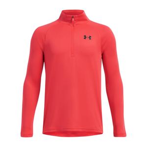 1363286-713-sweatshirt-1-2-zip-enfant-under-armour-tech-tm-2-0-racer-red-noir