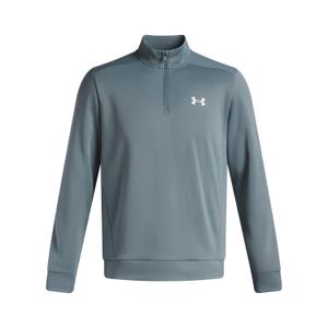 1373358-587-haut-d-entrainement-1-4-zip-under-armour-fleece-jasper-blue