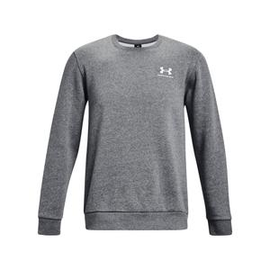 1374250-012-sweatshirt-under-armour-essential-fleece-gris-fonce-blanc