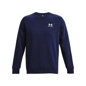 1374250-410-sweatshirt-under-armour-essential-fleece-bleu-navy-blanc
