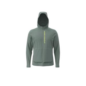 1376794-348-sweatshirt-a-capuche-under-armour-outrun-the-storm-silica-green-high-vis-yellow-reflective