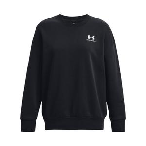 1379475-001-sweatshirt-femme-under-armour-essential-flc-os-crew-noir-blanc