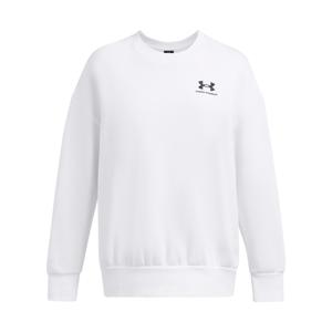 1379475-100-sweatshirt-a-col-ras-du-cou-oversize-femme-under-armour-icon-fleece-blanc-noir