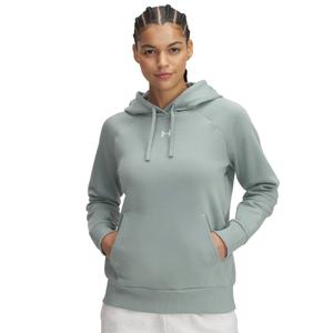 1379500-348-sweatshirt-a-capuche-femme-under-armour-rival-fleece-silica-green-white