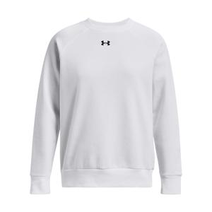 1379508-100-sweatshirt-femme-under-armour-rival-fleece-crew-blanc-noir
