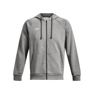 1379767-025-sweatshirt-a-capuche-full-zip-molleton-under-armour-rival-castlerock-light-heather-blanc