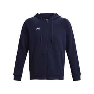 1379767-410-sweatshirt-a-capuche-full-zip-molleton-under-armour-rival-bleu-navy-blanc