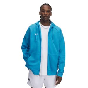 1379767-452-sweatshirt-a-capuche-zippe-under-armour-unstoppable-fleece-ether-blue-blanc
