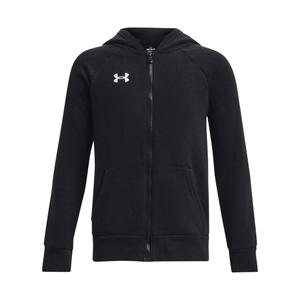 1379794-001-sweatshirt-a-capuche-molleton-full-zip-enfant-under-armour-rival-noir-blanc