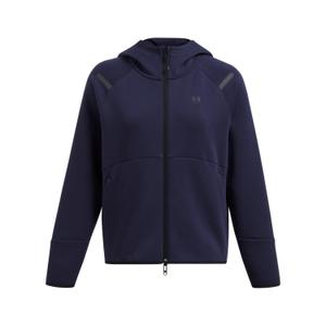 1379842-410-veste-impermeable-a-capuche-zippe-femme-under-armour-bleu-navy-noir