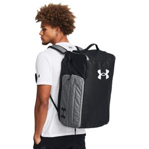 1381919-025-sac-duffle-under-armour-contain-duo-medium-castlerock-medium-heather-blanc-noir-tu