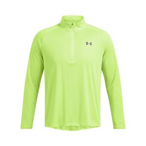 1382797-304-sweatshirt-1-2-zip-under-armour-tech-tm-morph-green-noir