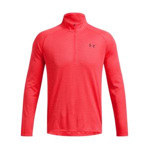 1382797-713-sweatshirt-1-2-zip-under-armour-tech-tm-racer-red-bordeaux