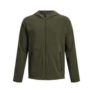 1383126-390-veste-zippe-enfant-under-armour-unstoppable-vert-marine-noir