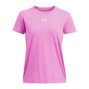 1383648-572-t-shirt-femme-under-armour-rival-core-vivid-magenta-blanc