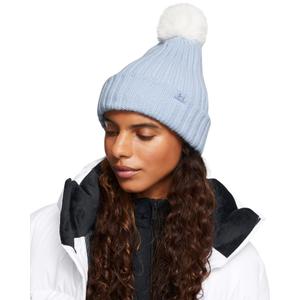 1386637-464-bonnet-a-pompon-femme-under-armour-halftime-nimbus-blue-argente-nimbus-blue-tu