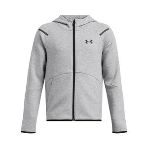 1386687-011-sweatshirt-a-capuche-zippe-enfant-under-armour-unstoppable-fleece-mod-gray-light-heather-black