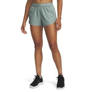 1389882-348-short-femme-under-armour-tech-tm-play-up-silica-green-hydro-green-white