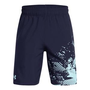1390018-410-short-enfant-under-armour-tech-tm-woven-graphic-bleu-navy